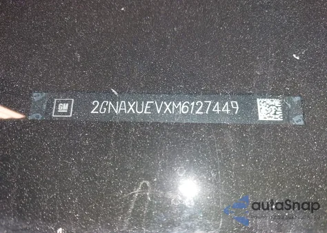 2021 Chevrolet Equinox Awd Lt z USA, uszkodzony, nr VIN 2GNAXUEVXM6127449